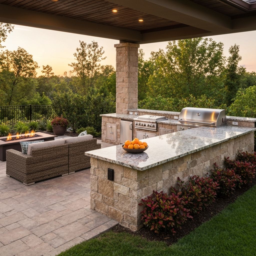 Custom Outdoor Kitchen Installation North York