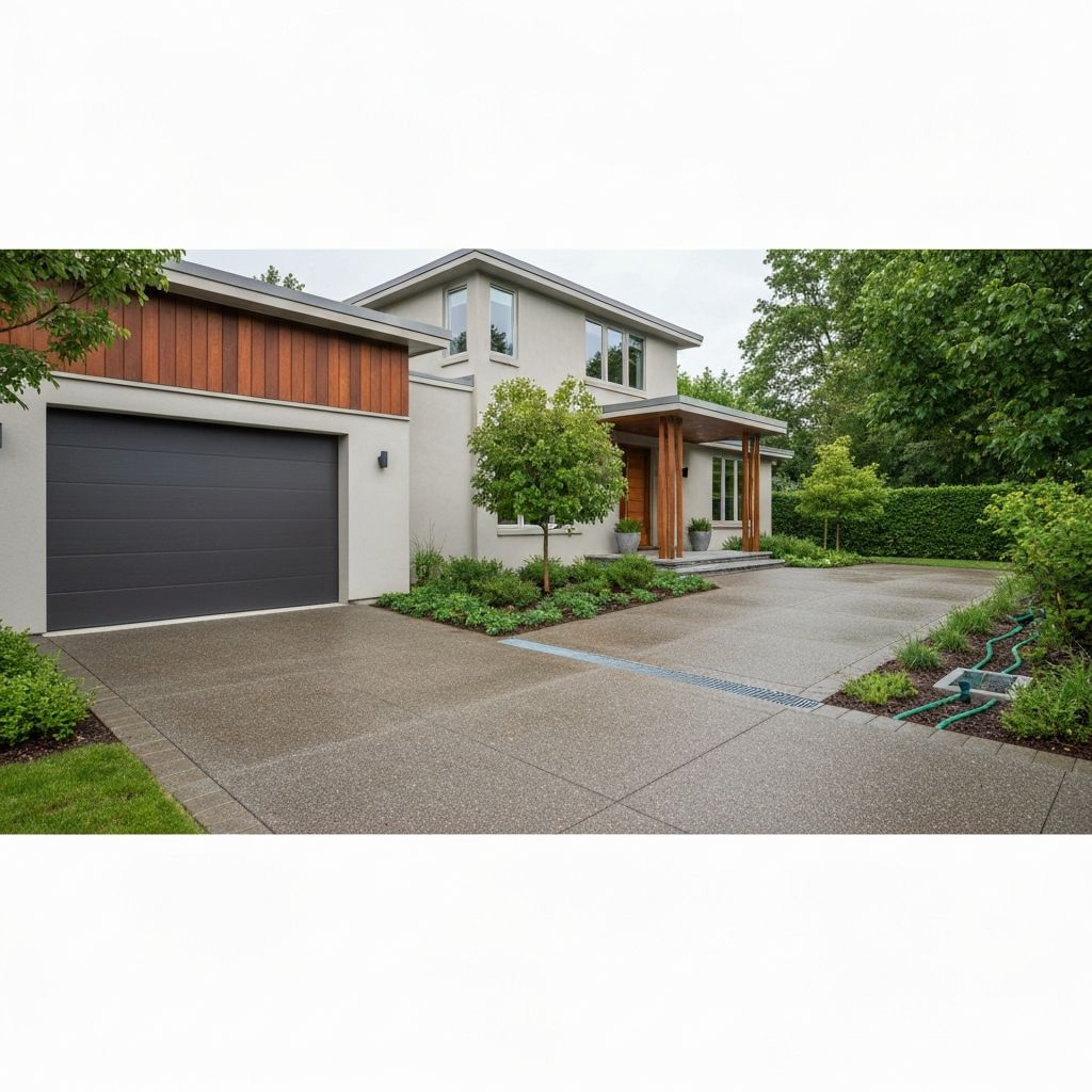 Permeable driveway project